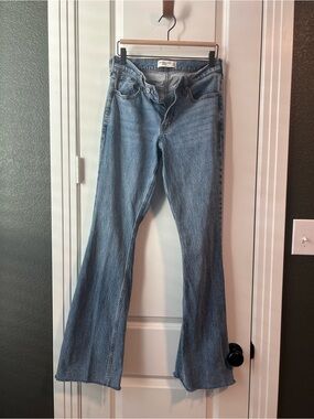 Abercrombie & Fitch Light Wash Flare Jeans